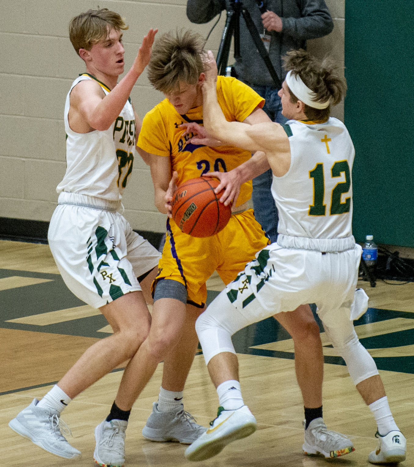 Bellevue West vs. Lincoln Pius X Basketball, 1.16